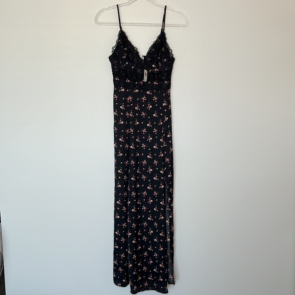 Free people out about maxi floral slip dress - Picture 6 of 13